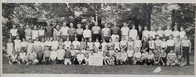 Camp Warren - Vintage Photo From Alonzo Beatty (newer photo)